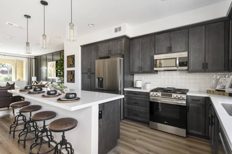 Plan 5 Model Home Kitchen